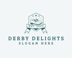 Derby - Oxford Formal Shoe logo design