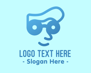 Men - Tech Guy Avatar logo design