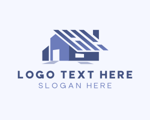 Roof - House Roof Realty logo design