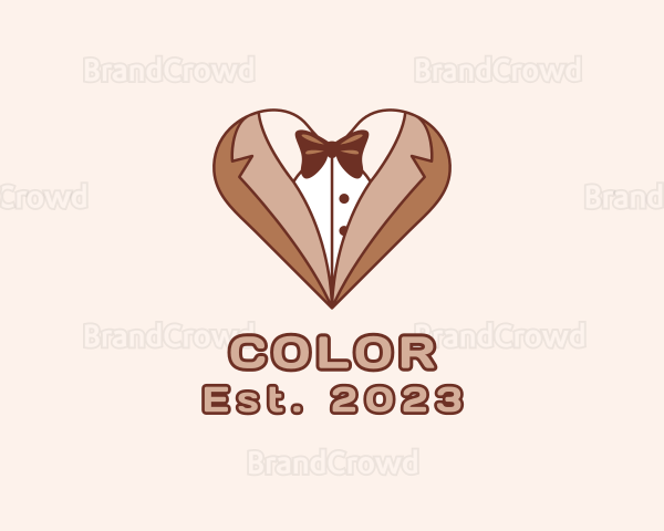 Gentleman Suit Heart Logo