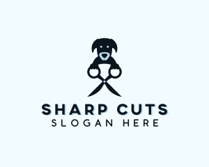 Scissors - Scissors Dog Grooming logo design