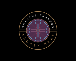 Holy Christian Cross logo design