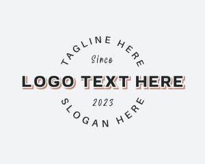 Round - Modern Round Brand logo design