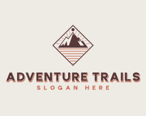 Trek Mountain Adventure logo design