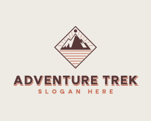 Trek - Trek Mountain Adventure logo design