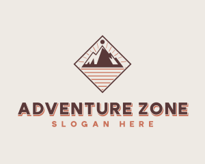 Trek Mountain Adventure logo design