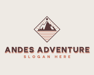 Trek Mountain Adventure logo design