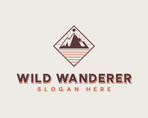 Trek Mountain Adventure logo design