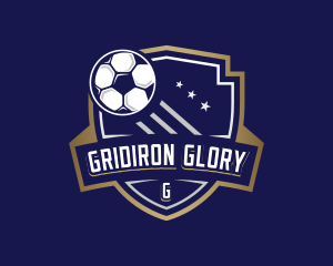 Football - Soccer Football Sports logo design