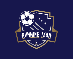 Kicker - Soccer Football Sports logo design