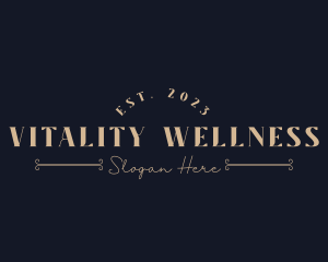 Elegant Wellness Brand logo design