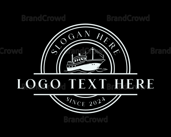 Nautical Navy Ship Logo