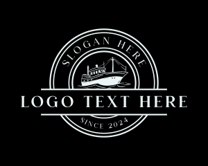 Yacht - Nautical Navy Ship logo design