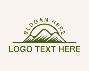 Hill - Mountain Hill Hiking logo design
