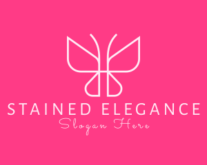 Elegant Butterfly Monoline  logo design