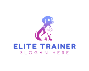 Pet Dog Cat logo design