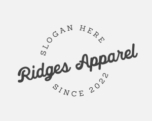 Generic Apparel Brand logo design