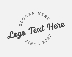 Shop - Generic Apparel Brand logo design