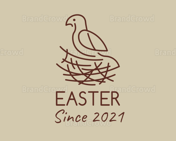 Wild Bird Nest Logo