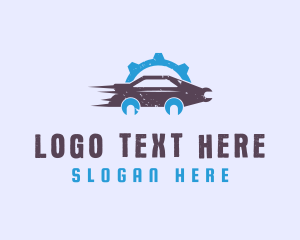 Plumbing - Car Gear Mechanic logo design