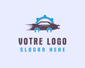 Machinery - Car Gear Mechanic logo design
