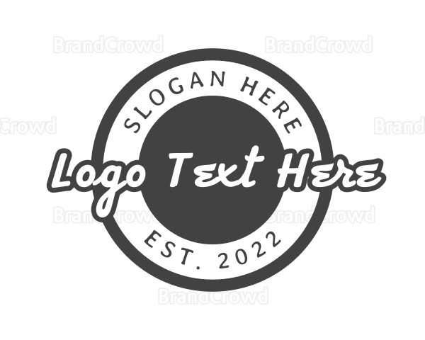 Streetwear Apparel Brand Logo