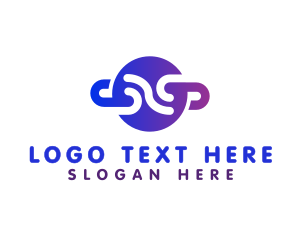 Modern - Planet Orbit Letter N logo design