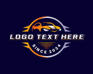 Driving - Sports Car Dealer logo design