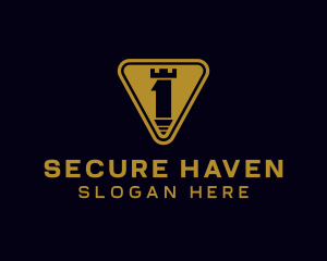 Safe - Number 1 Security logo design
