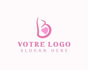 Pregnant Woman Maternity Logo