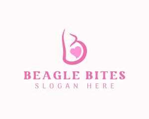 Pregnant Woman Maternity logo design