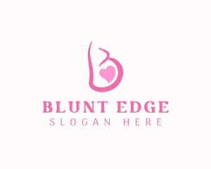 Pregnant Woman Maternity logo design