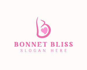 Pregnant Woman Maternity logo design