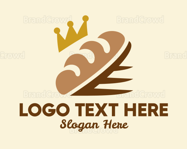 Crown Bread Loaf Logo