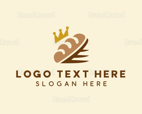 Crown Bread Loaf Logo