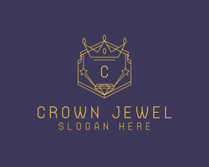 Diamond Crown Jewelry Boutique logo design