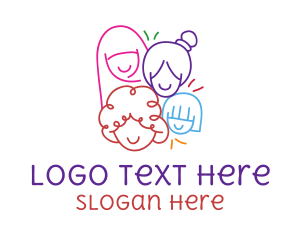 Teen - Colorful Women's Day logo design