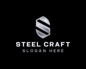 Steel - Industrial Steel Letter S logo design