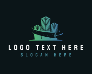 Urban - Squeegee Building Cleaning logo design