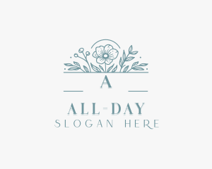 Skincare - Flower Wedding Styling logo design