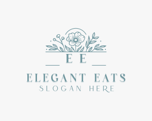 Flower Wedding Styling logo design