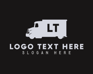 Transport - Delivery Truck Transport logo design