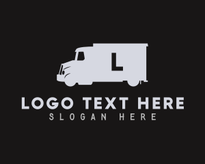 Delivery Truck Transport Logo