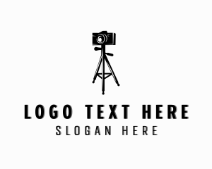 Videographer - Camera Tripod Dslr logo design