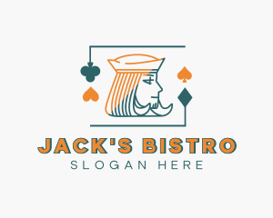 Jack - Jack Face Card logo design
