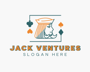 Jack - Jack Face Card logo design