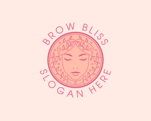 Eco Woman Wellness Fashion logo design