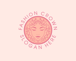 Eco Woman Wellness Fashion logo design