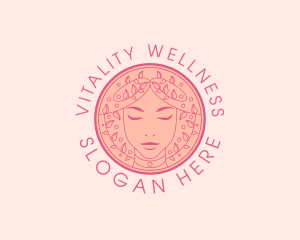 Eco Woman Wellness Fashion logo design