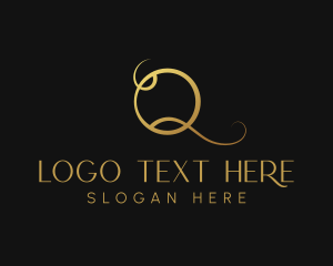 Letter Q - Jewelry Fashion Boutique logo design